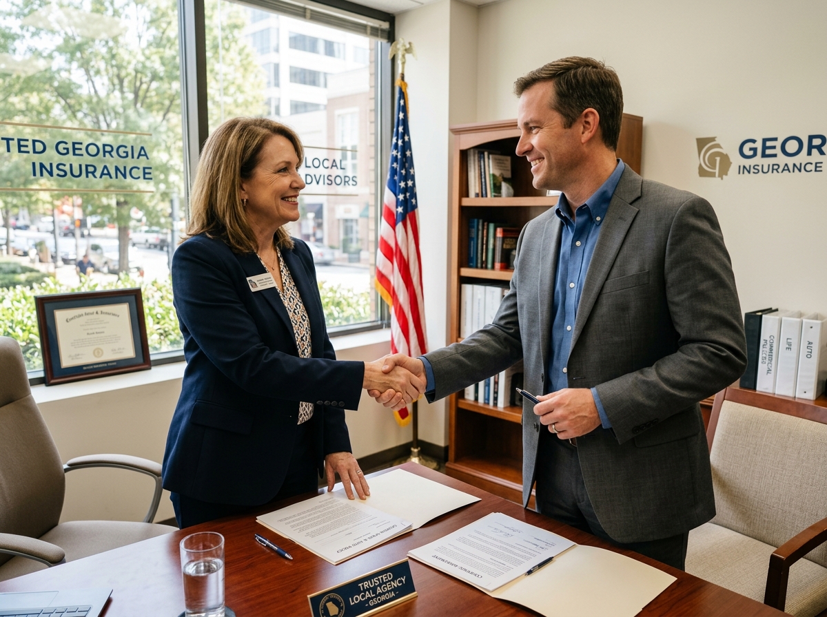 Treecreeper Zoni Insurance agent consultation with policyholder